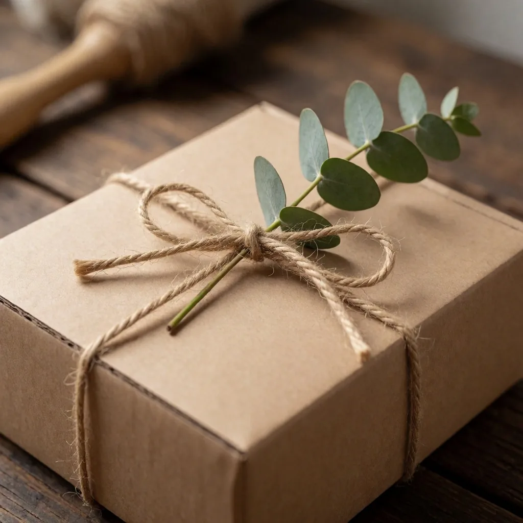 A packaged order ready for dispatch