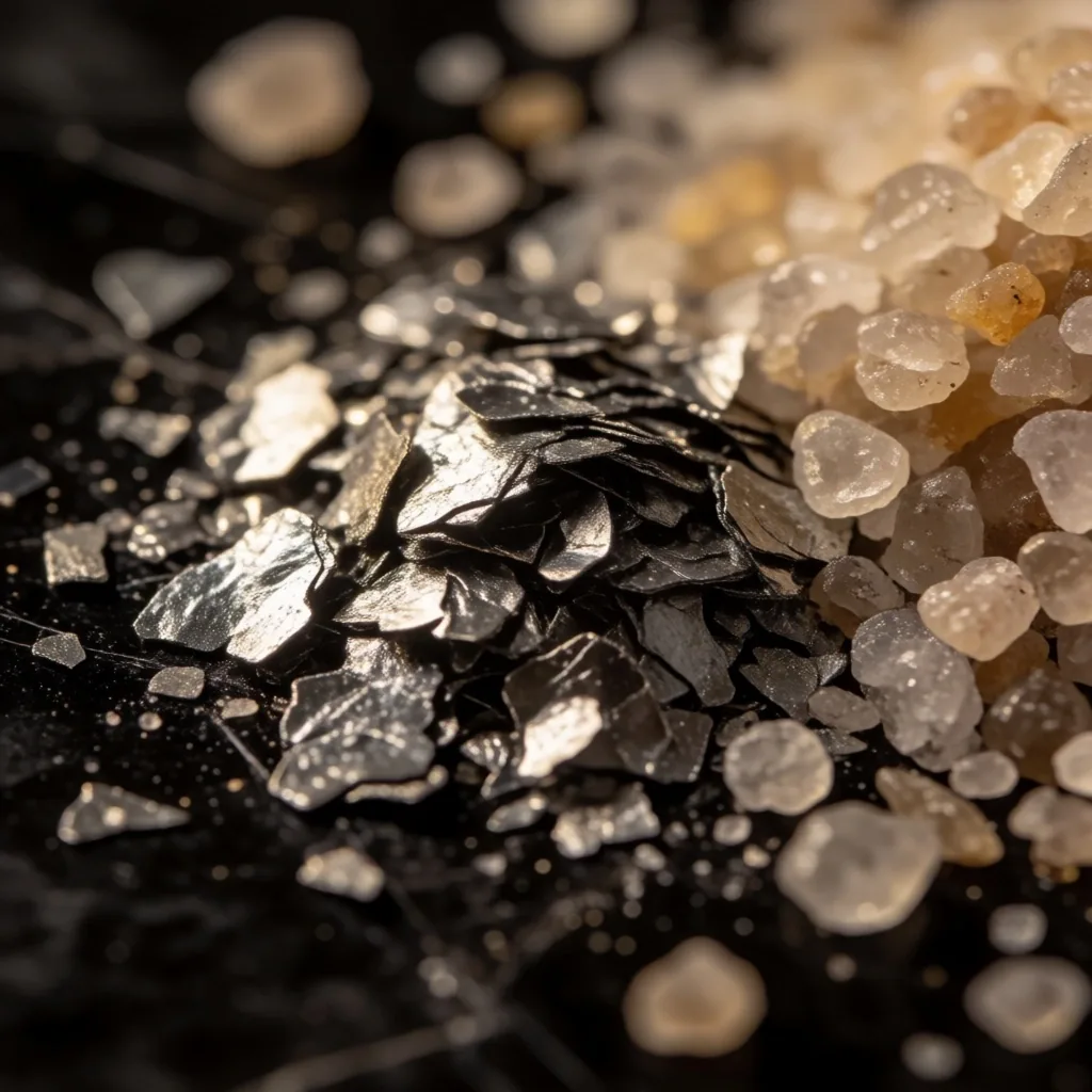 Magnesium mineral crystals